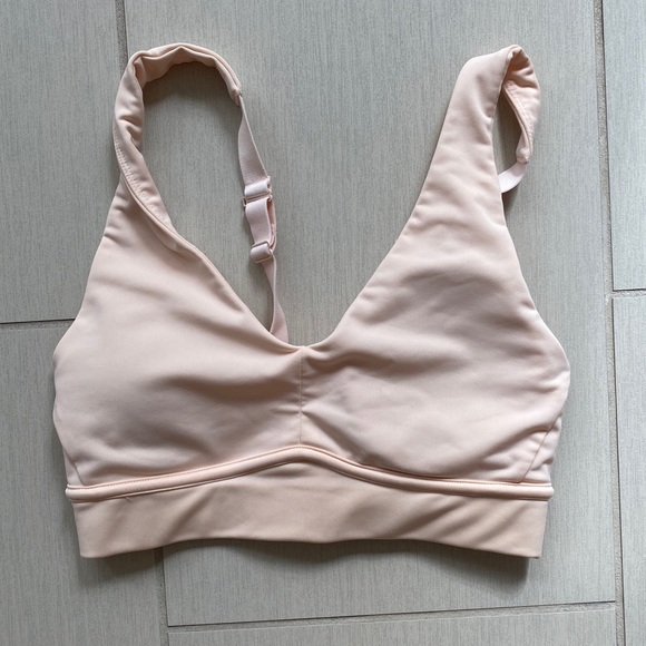 Fabletics Other - Fabletics Nude Cream Sports Bra